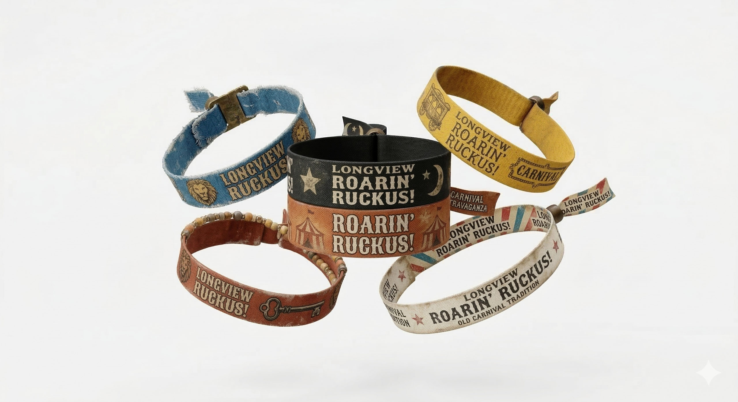 Roarin' Ruckus Wristbands